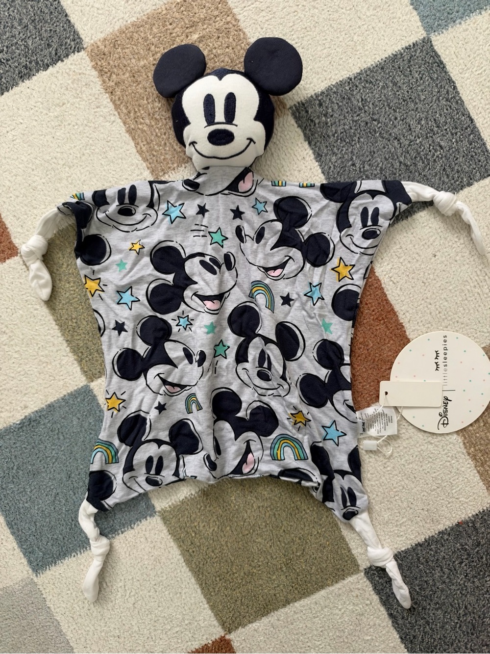 Little Sleepies Mickey Forever Lovey